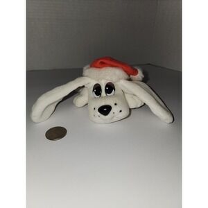 1995 Vintage‎ Galoob Pound Puppy Santa Christmas Plush